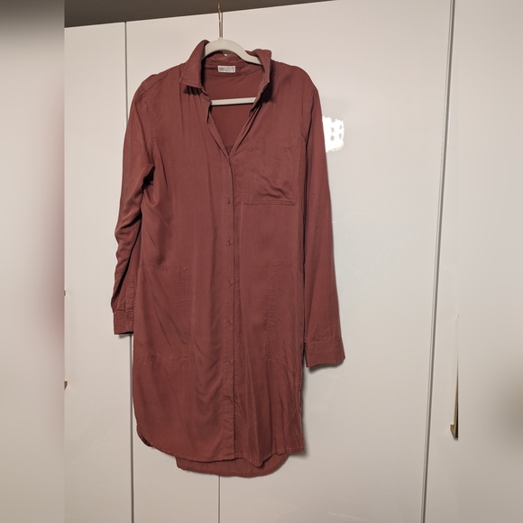 Gentle Fawn Shirt Dress - Picture 1 of 4